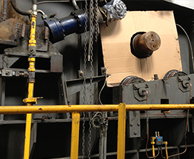  篦冷機(jī)軸磨損維修